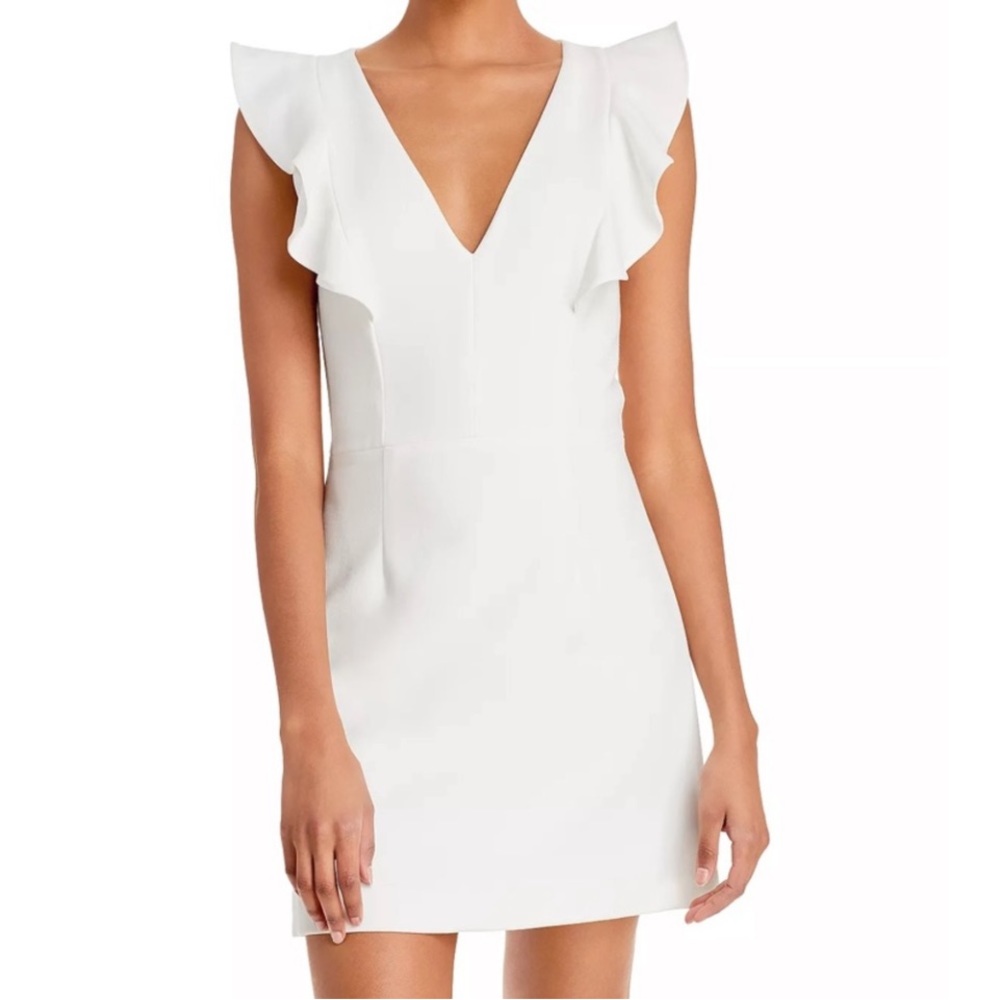 French Connection Whisper Ruffle
Dress Nwot $148